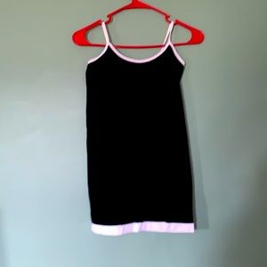 Joe boxer tank top. Black and white. Great condition. Fitted. Stretchy.